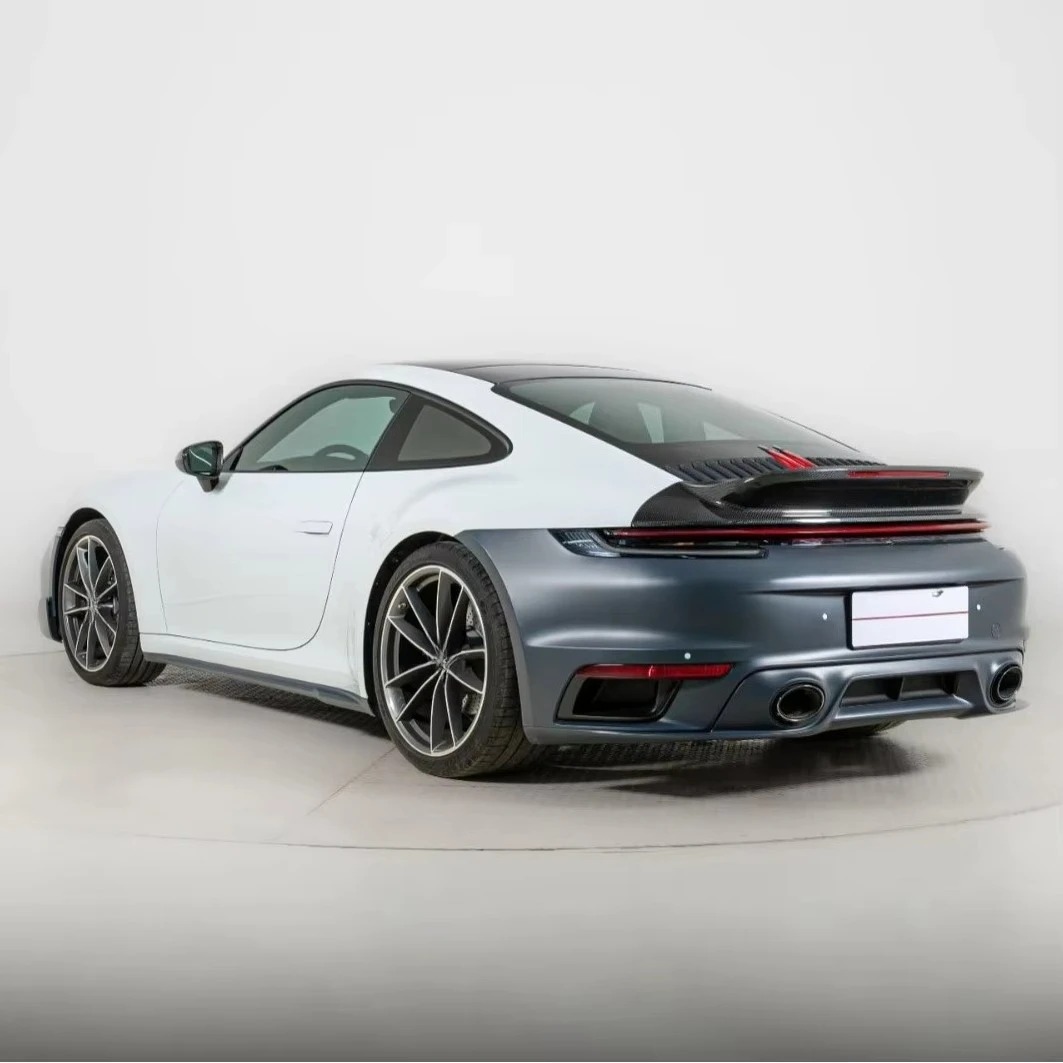 992 Upgrade Turbo SD Rear Wing Assembly Adapter with Single Deck and ABS Material for 19-25 Hardtop Models
